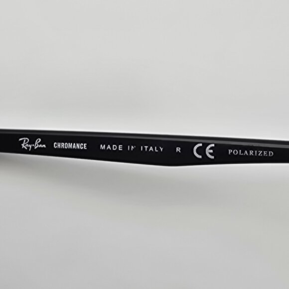 Ray-Ban RB3664-CH 004/BA Chromance Gunmetal Frame Polarized Blue Lens Sunglasses - Picture 9 of 16